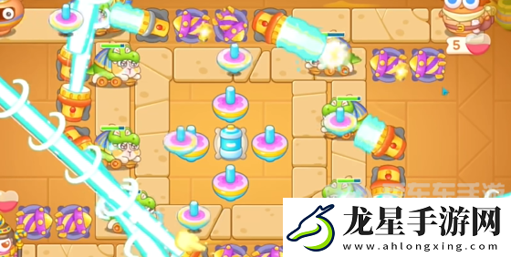 保衛(wèi)蘿卜4法老歸來第66關(guān)怎么過