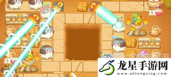 保衛(wèi)蘿卜4法老歸來第66關(guān)怎么過