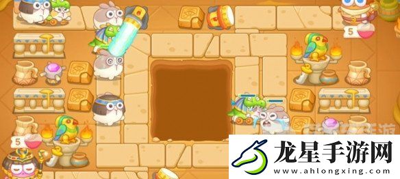 保衛(wèi)蘿卜4法老歸來第66關(guān)怎么過