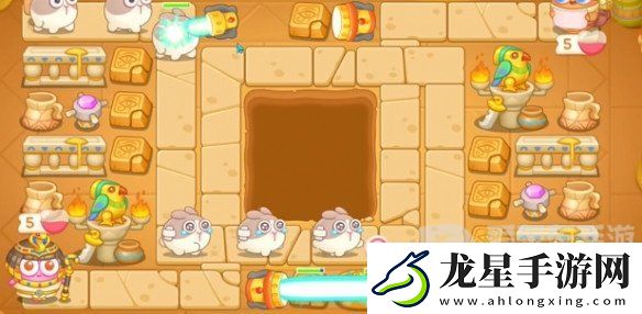保衛(wèi)蘿卜4法老歸來第66關(guān)怎么過