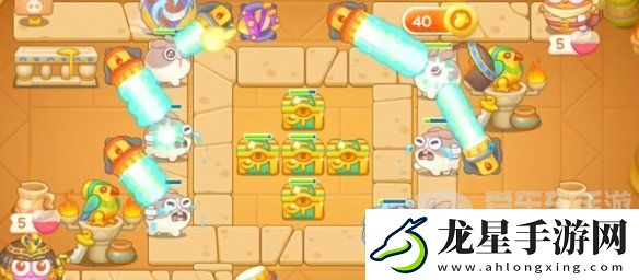 保衛(wèi)蘿卜4法老歸來第66關(guān)怎么過