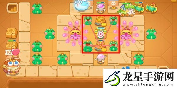 保衛(wèi)蘿卜4法老歸來(lái)第110關(guān)怎么過(guò)