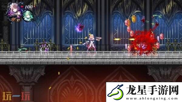 2D橫向卷軸動作游戲少女魔役現(xiàn)已正式推出