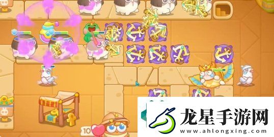 保衛(wèi)蘿卜4法老歸來第113關(guān)怎么過