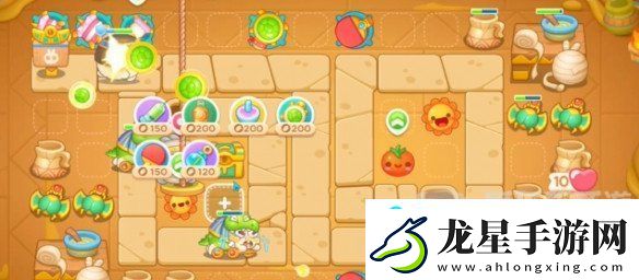 保衛(wèi)蘿卜4法老歸來(lái)第55關(guān)怎么過(guò)-法老歸來(lái)第55關(guān)打法攻略