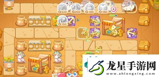 保衛(wèi)蘿卜4法老歸來第113關(guān)怎么過