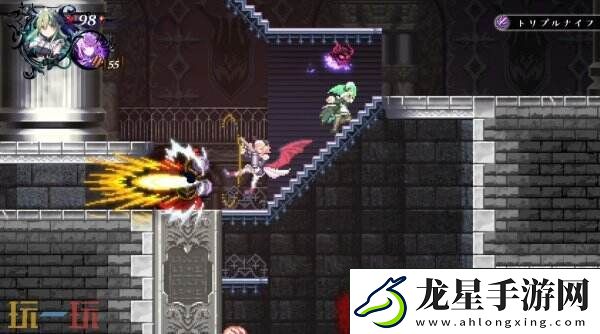 2D橫向卷軸動作游戲少女魔役現(xiàn)已正式推出