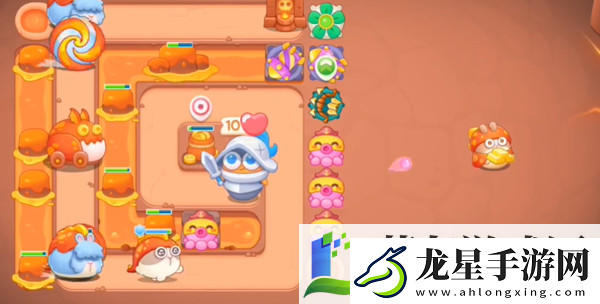 保衛(wèi)蘿卜4餓龍傳說第24關(guān)攻略