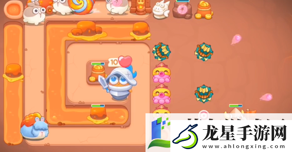 保衛(wèi)蘿卜4餓龍傳說第24關(guān)攻略